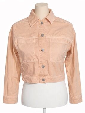 Old Navy Light Pink Denim Jacket size XS